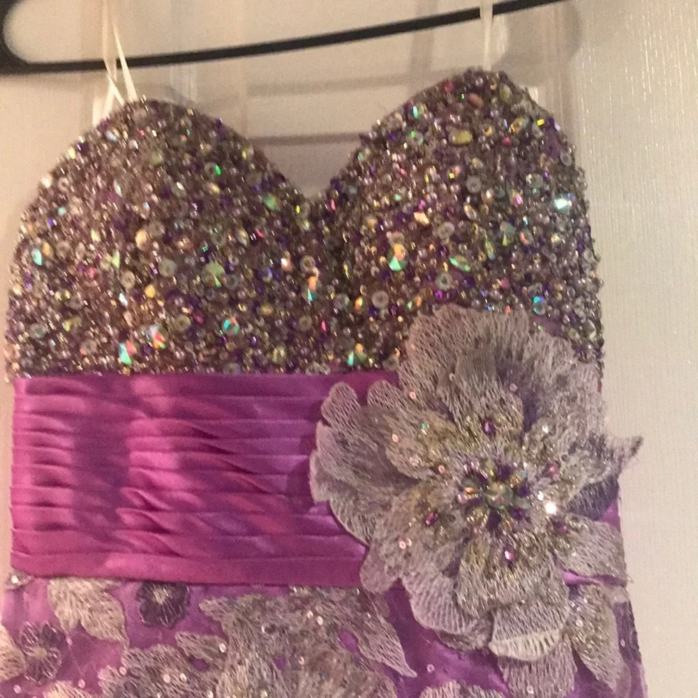 COPY - Cassandra stone lilac dress